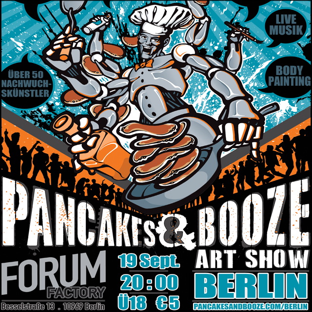 The Pancakes & Booze Art Show