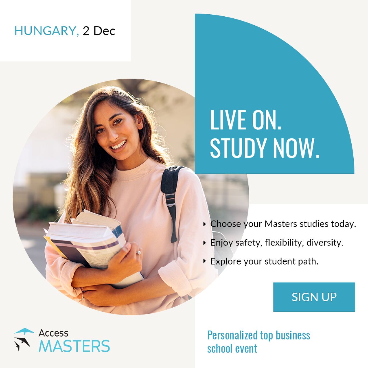 Meet top-ranked universities online at the Hungary Access Masters Online Event in December!