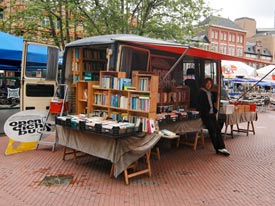 Shop and stroll along the stalls