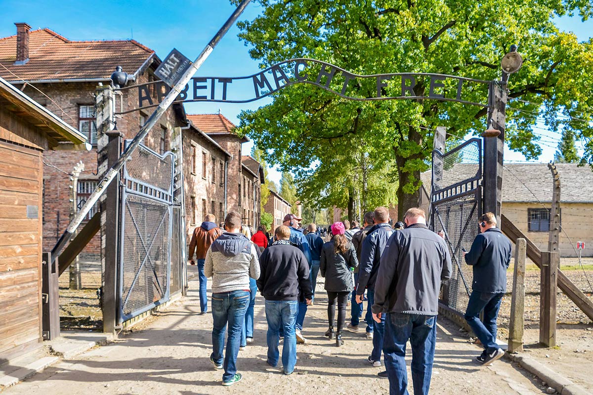 Auschwitz tour photo