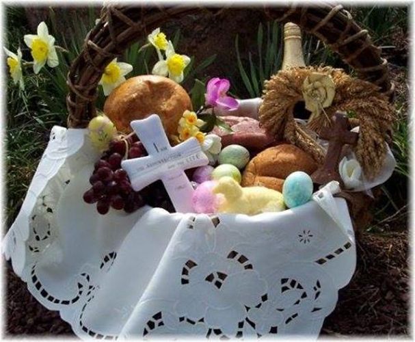 Easter Basket Blessing