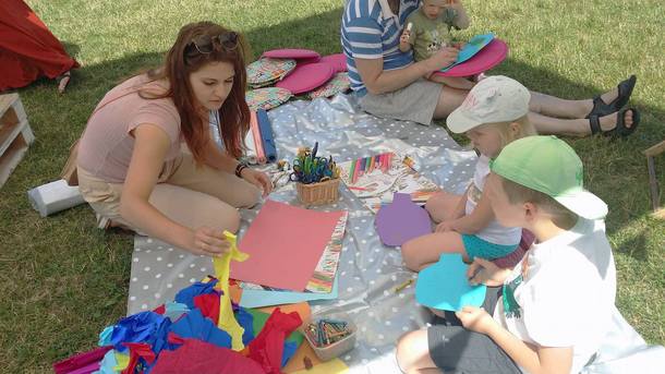 International Culture Centre (ICC) workshops at the Picnic Krakowski