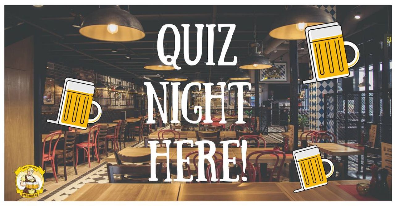 Bierhalle - Traditional Pub Quiz Night in English!