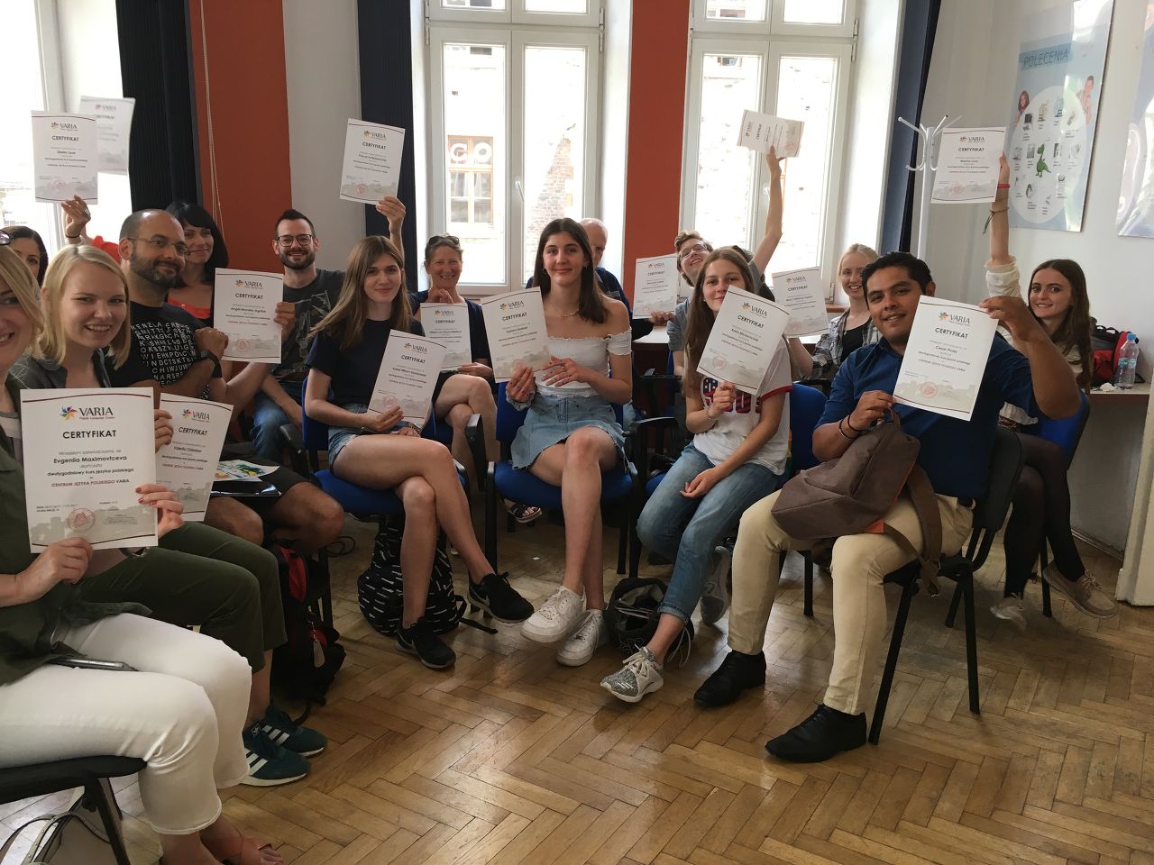 3-week intensive Polish language course at Varia