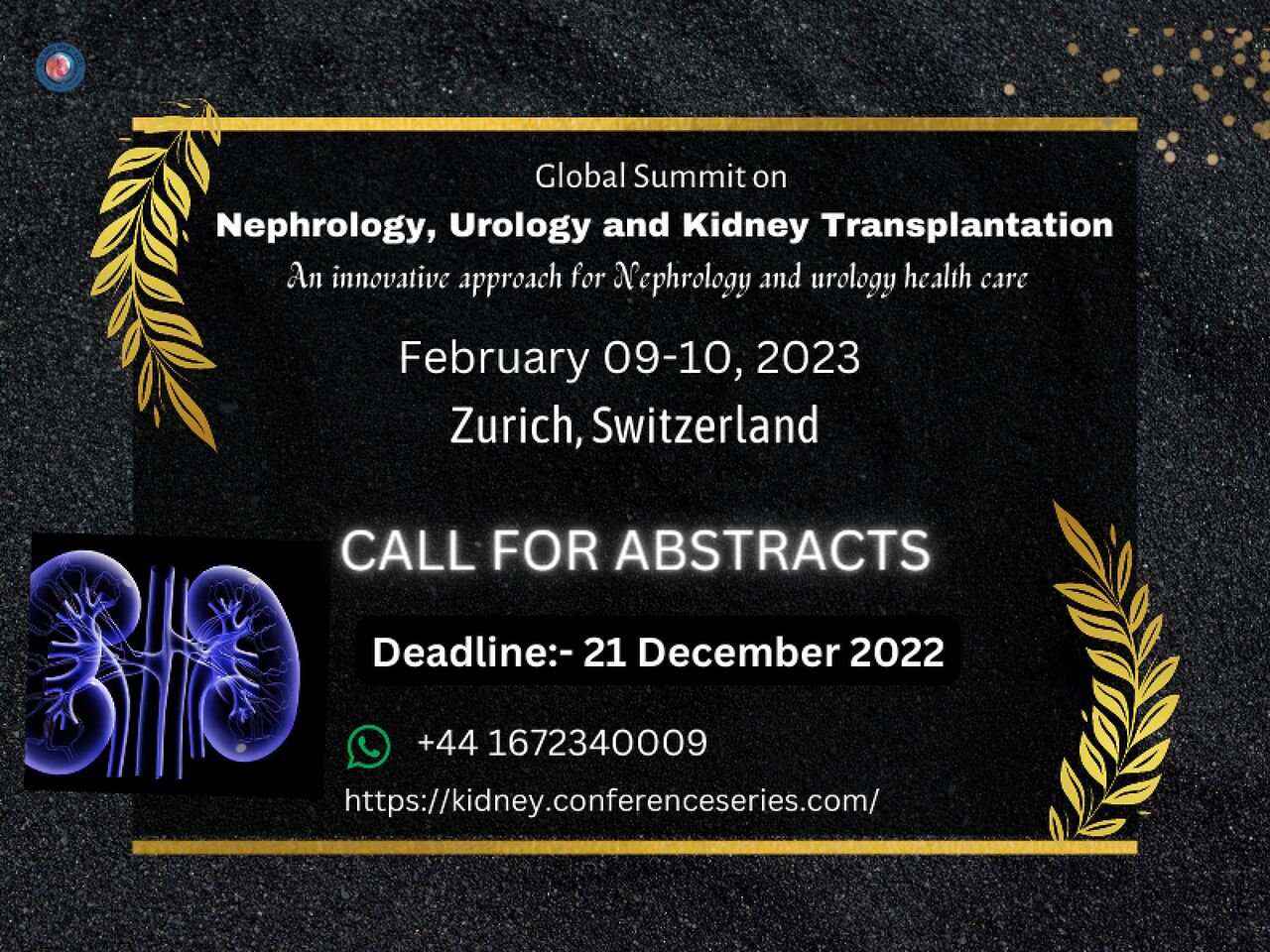 Global Summit on  Nephrology, Urology and Kidney Transplantation