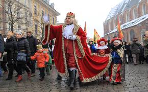 Three Kings Day Parade in Krakow