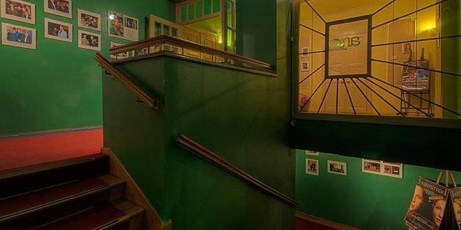 The iconic interior of KIno ARS on św. Tomasza