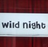 Wild night logo