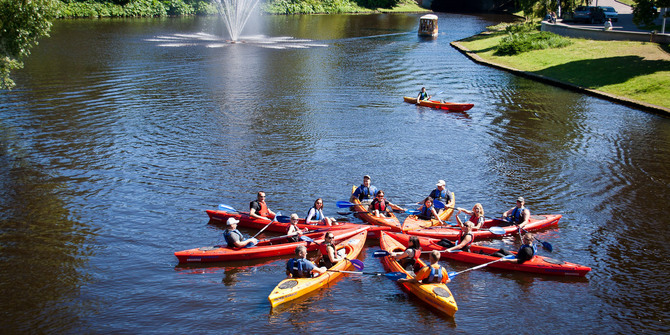 Photo 1 of Kayaking in Riga Kayaking in Riga