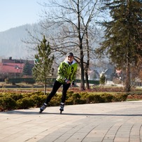 bicycle and pedestrian path