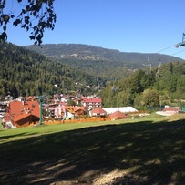 Paragliders in Szczyrk