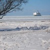 Boat in the Snow