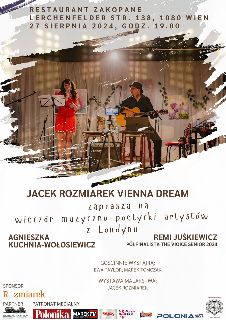 Vienna Dream - music and poetry Agnieszka Kuchnia-Wołosiewicz, Remi Juśkiewicz