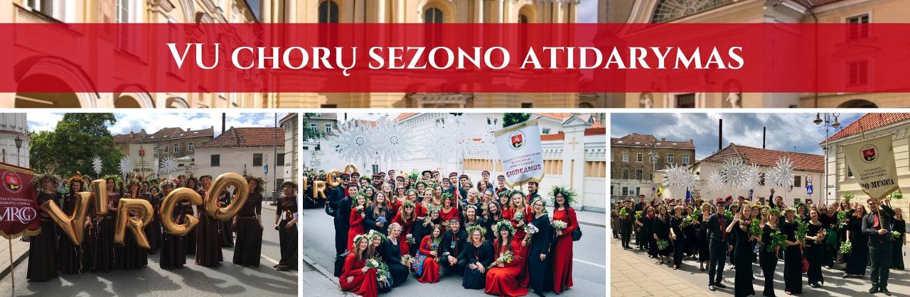 Concert of Vilnius University choirs. Classics and compositions from