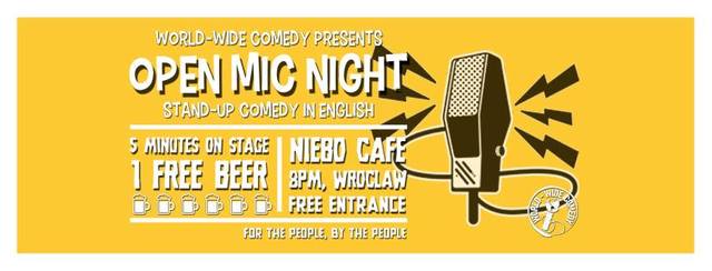 World-Wide Comedy Open Mic Night