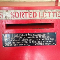 Mis-sorted letter box, Bulawayo